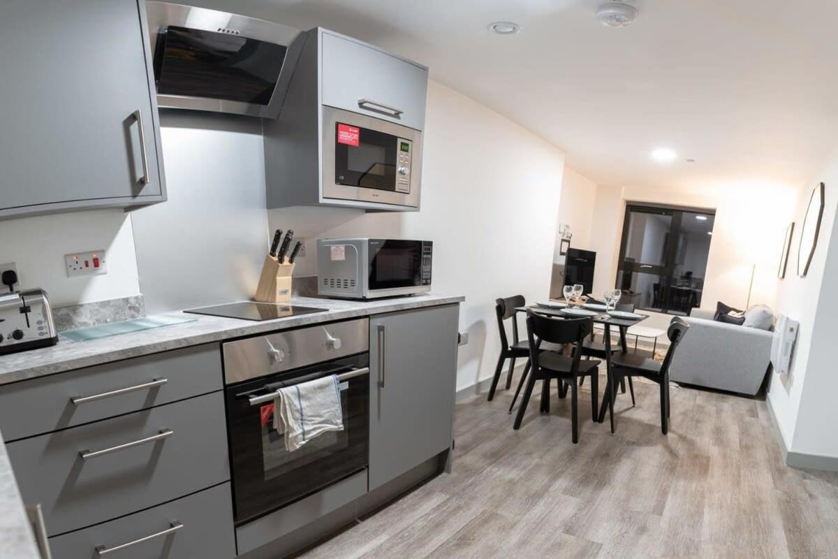 Contemporary 1 Bed Apartment In Central Liverpool Kültér fotó